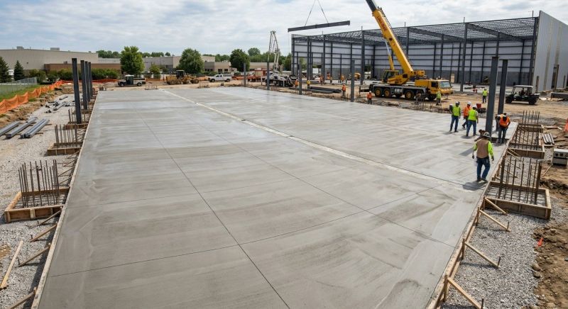 Commercial Slab Construction in Kalamazoo, MI