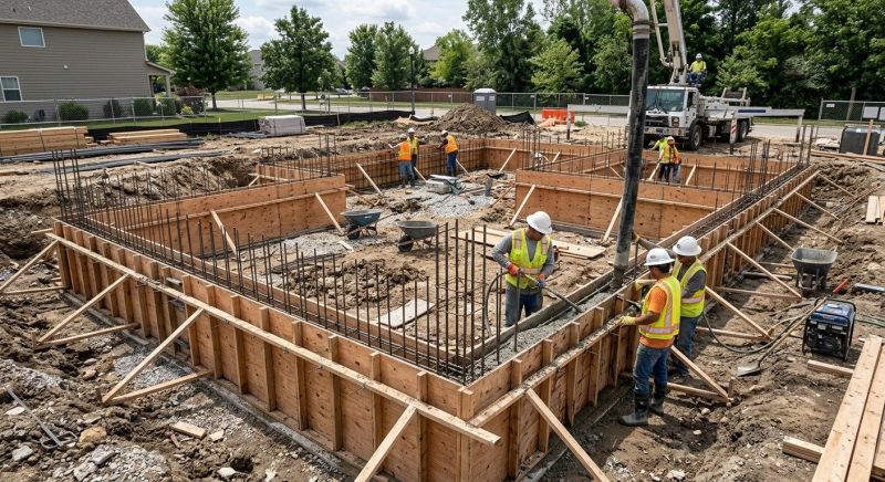 Foundation Construction in Columbus, OH