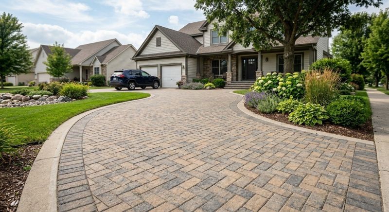 Paver Driveway Installation in Aurora, CO